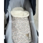 Saco Cuco Yoko Interior Pelo de Giraffa Bianca e Blu Saco Cuco Yoko Interior Pelo de Giraffa Bianca e Blu