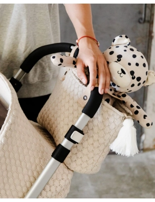 Bolso Two Donatello de Giraffa Bianca e Blu Piedra