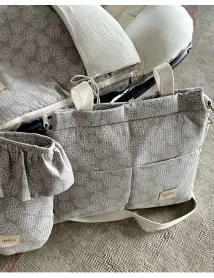 Bolsa Panera Acqua de Giraffa Bianca e Blu