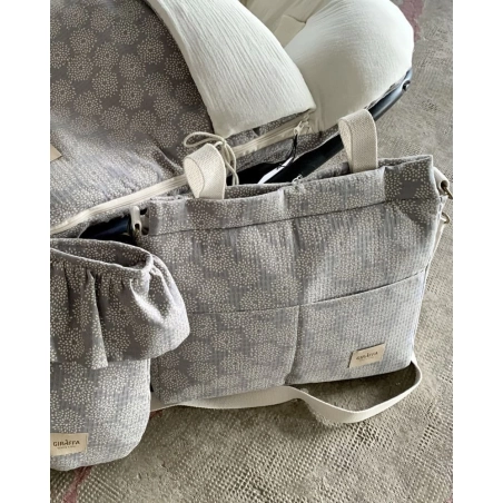 Bolsa Panera Acqua de Giraffa Bianca e Blu