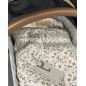 Saco Cuco con Capucha Yoko Pelo de Giraffa Bianca e Blu Saco Cuco con Capucha Yoko Pelo de Giraffa Bianca e Blu