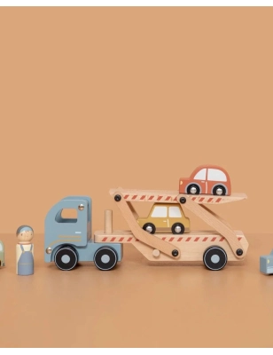 Camión Transporte de Coches XL Essentials de Little Dutch