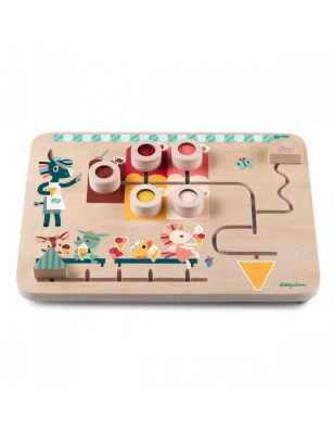 Panel Sensorial Heladería de Lilliputiens