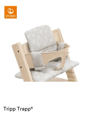 Cojín para Trona Evolutiva Tripp Trapp de Stokke Stars Silver