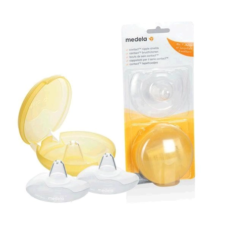 Pezoneras con estuche Contact de Medela