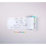 Juego de bolsillo para colorear con lápiz Multicolor de Omy Dino