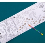 Juego de bolsillo para colorear con lápiz Multicolor de Omy Dino