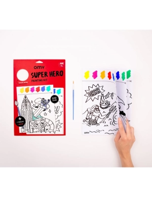 Kit de Pintura de Omy Super Hero