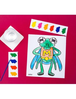Kit de Pintura de Omy Super Hero