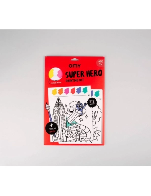 Kit de Pintura de Omy Super Hero