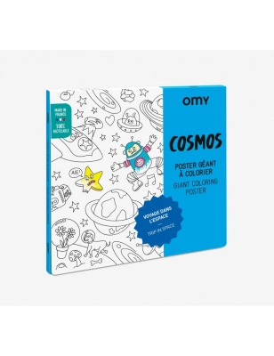 Omy Póster Gigante para colorear Cosmos