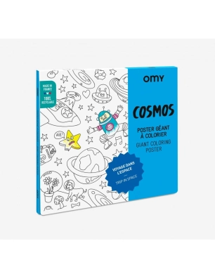 Omy Póster Gigante para colorear Cosmos
