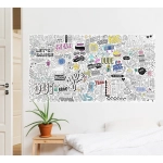 Póster XXL para pintar de Omy Street Art omy poster gigante