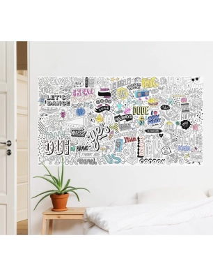 Póster XXL para pintar de Omy Street Art omy poster gigante