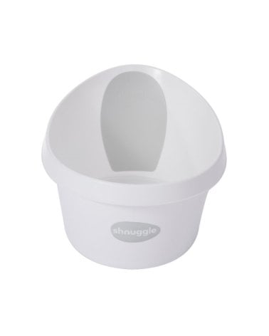 Bañera Toddler de Shnuggle Blanco / Gris Claro