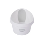 Bañera Toddler de Shnuggle Blanco / Gris Claro