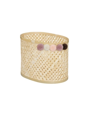 Cesta Decorativa de Bambú Atmosphera tamaño S