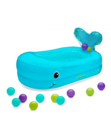 Bañera Hinchable Ballena de Infantino