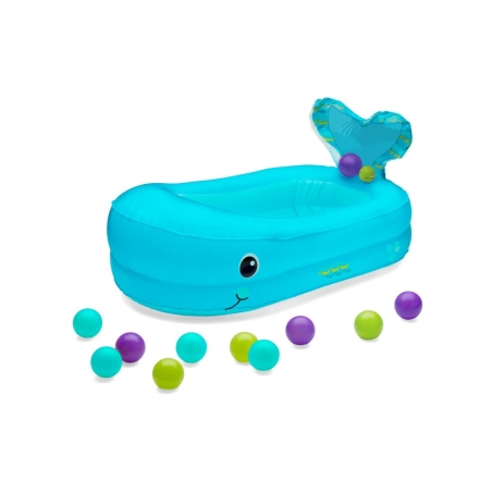 Bañera Hinchable Ballena de Infantino
