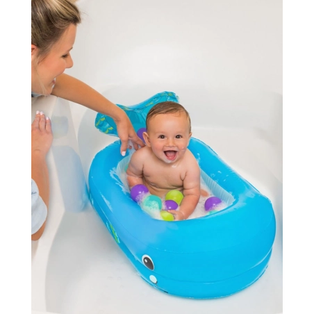 Bañera Hinchable Ballena de Infantino