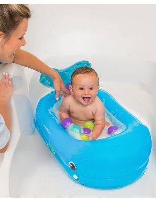 Bañera Hinchable Ballena de Infantino