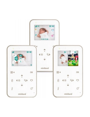 Vigilabebés Digimonitor 2.4´´ Gold de Miniland