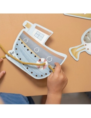 Tarjetas para enlazar Cordones Sailors Bay de Little Dutch