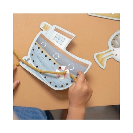 Tarjetas para enlazar Cordones Sailors Bay de Little Dutch