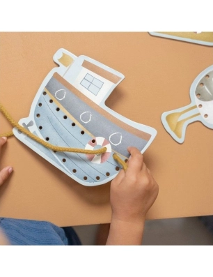 Tarjetas para enlazar Cordones Sailors Bay de Little Dutch