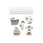 Tarjetas para enlazar Cordones Sailors Bay de Little Dutch