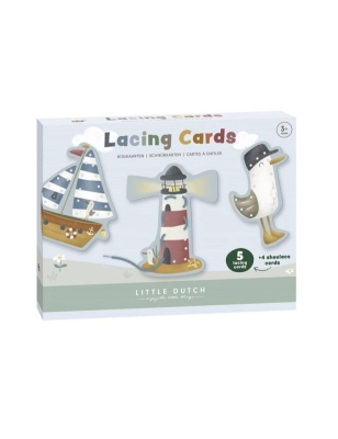 Tarjetas para enlazar Cordones Sailors Bay de Little Dutch