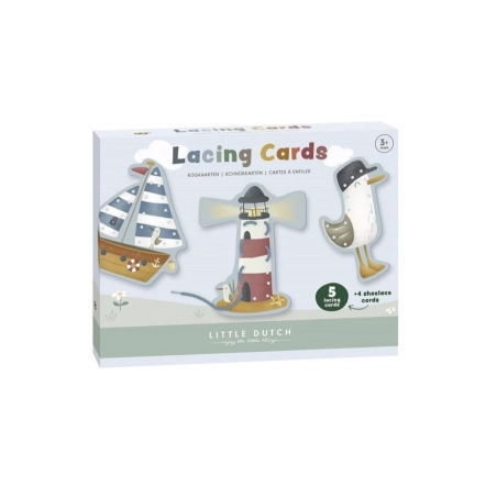 Tarjetas para enlazar Cordones Sailors Bay de Little Dutch