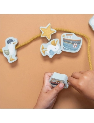 Cuentas para enlazar con Cordones Sailors Bay de Little Dutch