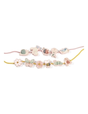 Cuentas para enlazar con Cordones Flowers & Butterflies de Little Dutch