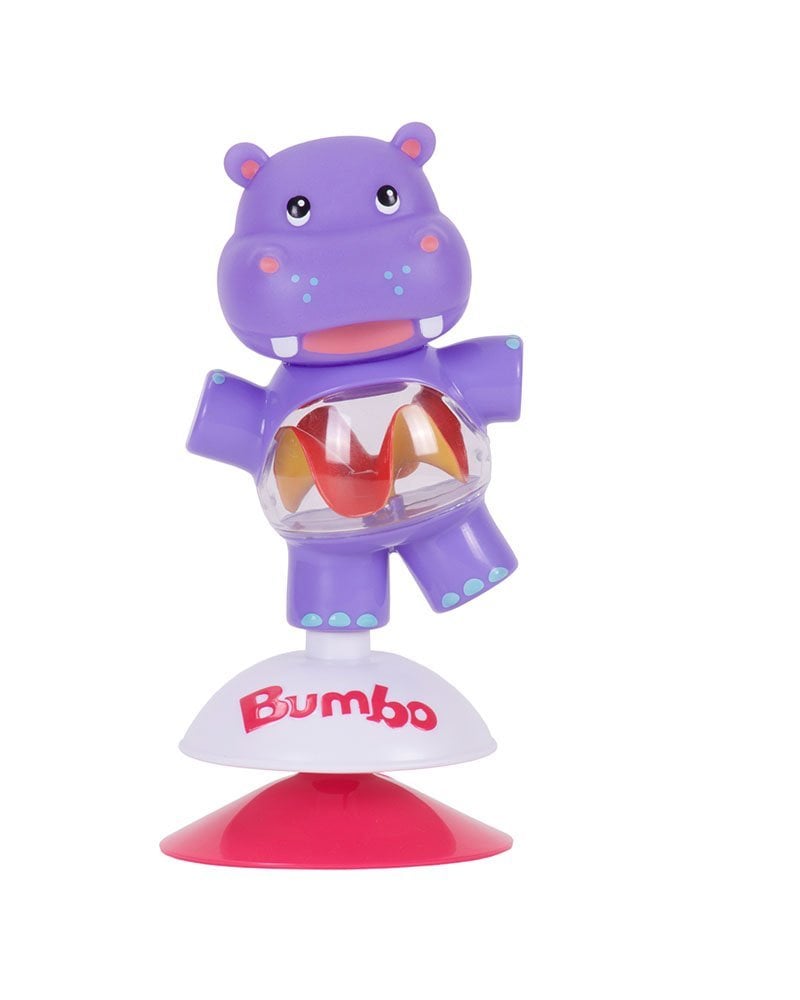 Juguete con Ventosa de Bumbo Hipopótamo