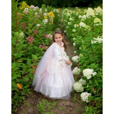 Capa de Princesa con Flores de Great Pretenders