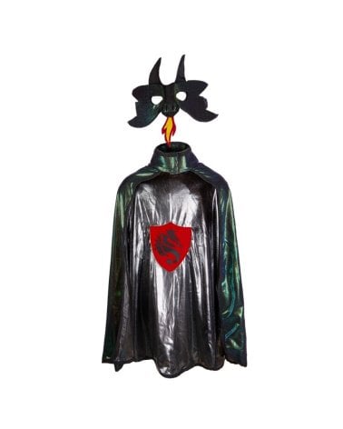 Capa Reversible de Dragón y Caballero de Great Pretenders