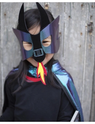 Capa Reversible de Dragón y Caballero de Great Pretenders