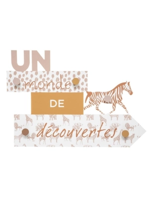 Perchero Infantil Pared Sabana de Atmosphera