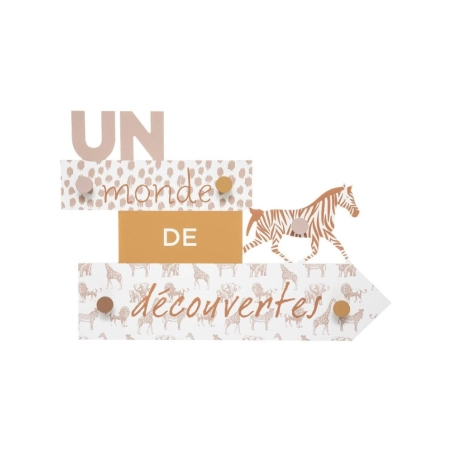 Perchero Infantil Pared Sabana de Atmosphera