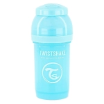 Biberón Anticólico Twistshake 180ml Azul Pastel