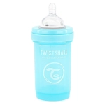 Biberón Anticólico Twistshake 180ml Azul Pastel