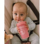 Biberón Anticólico Twistshake 180ml Rosa Pastel