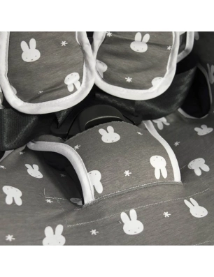 Funda para Silla de coche Besafe Izi Twist B de Fundas Barcelona Fun Miffy