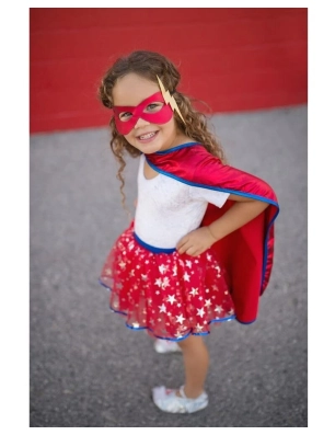 Capa Superheroína con Máscara y Tutú de Great Pretenders