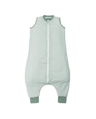 Saco de Dormir de Entretiempo con Pies de Molis&Co Vichy Green