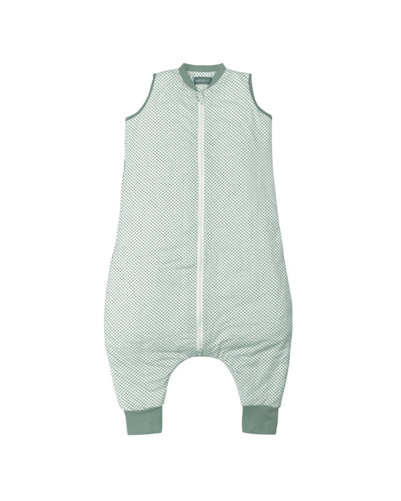Saco de Dormir de Entretiempo con Pies de Molis&Co Vichy Green