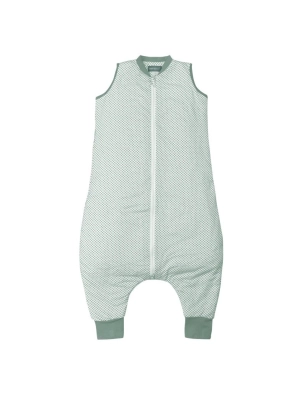 Saco de Dormir de Entretiempo con Pies de Molis&Co Vichy Green