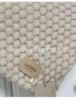 Manta XL Donatello Pelo de Giraffa Bianca e Blu Piedra