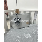 Bolsa Minibag Two Leo Giraffa Bianca e Blu Gris